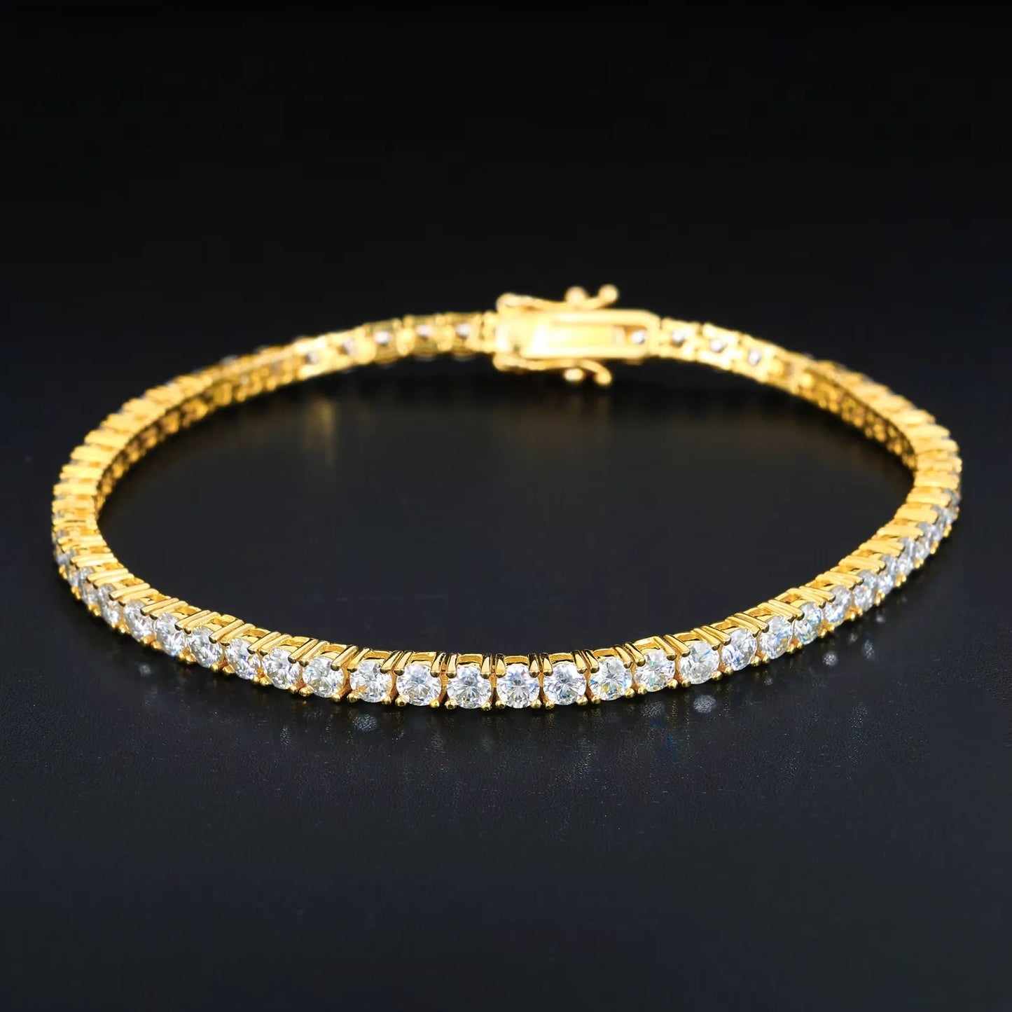925 sterling silver Moissanites bracelets