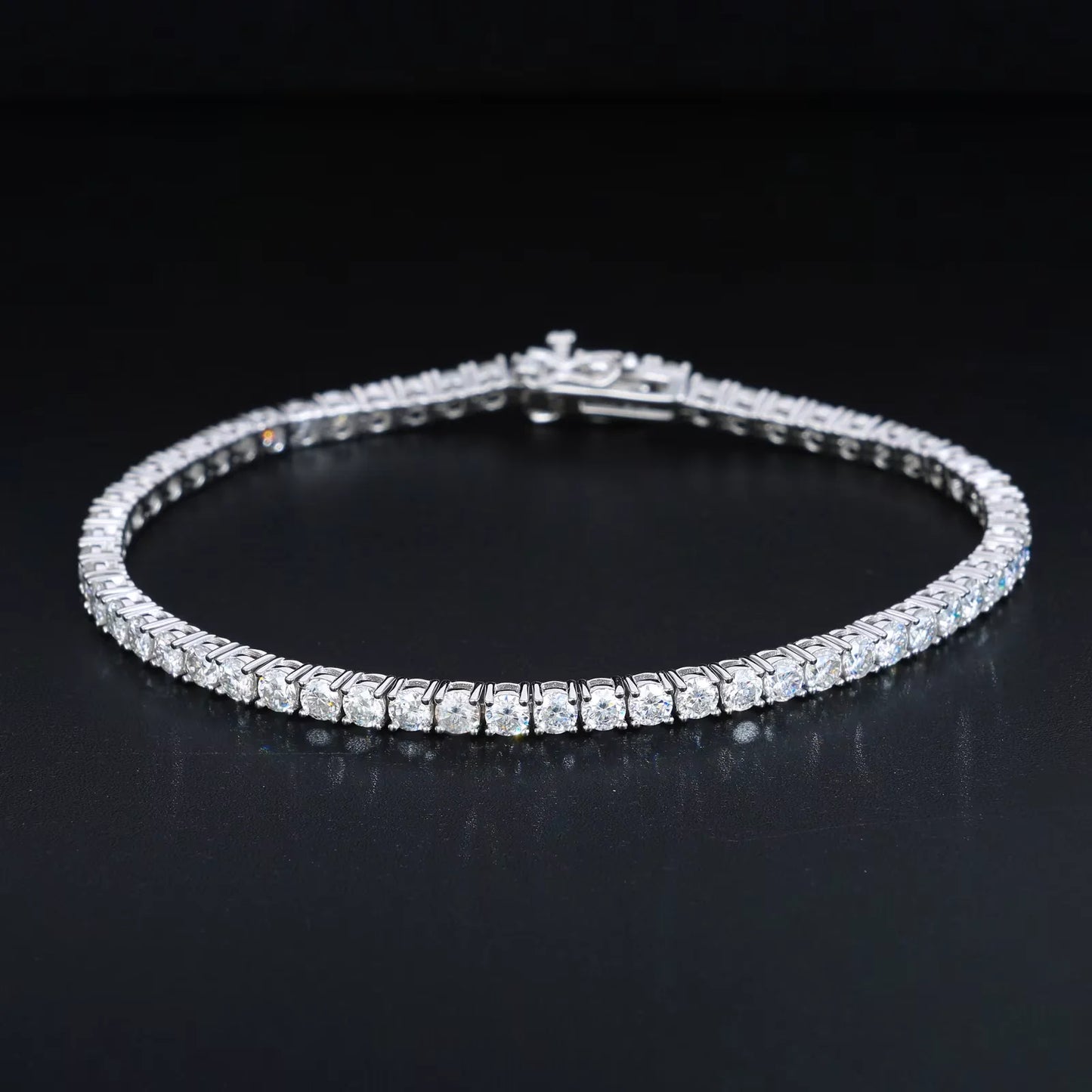 925 sterling silver Moissanites bracelets