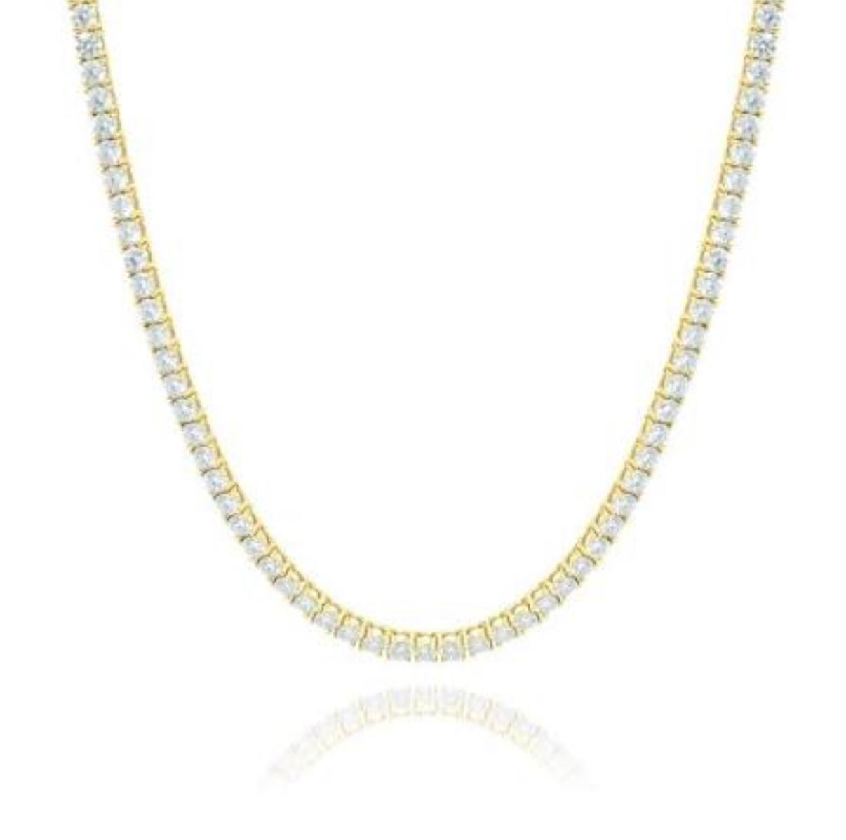 Silver S925VVS1 Moissanite Diamond GRA Certificate Tennis Chain