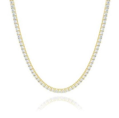 Silver S925VVS1 Moissanite Diamond GRA Certificate Tennis Chain